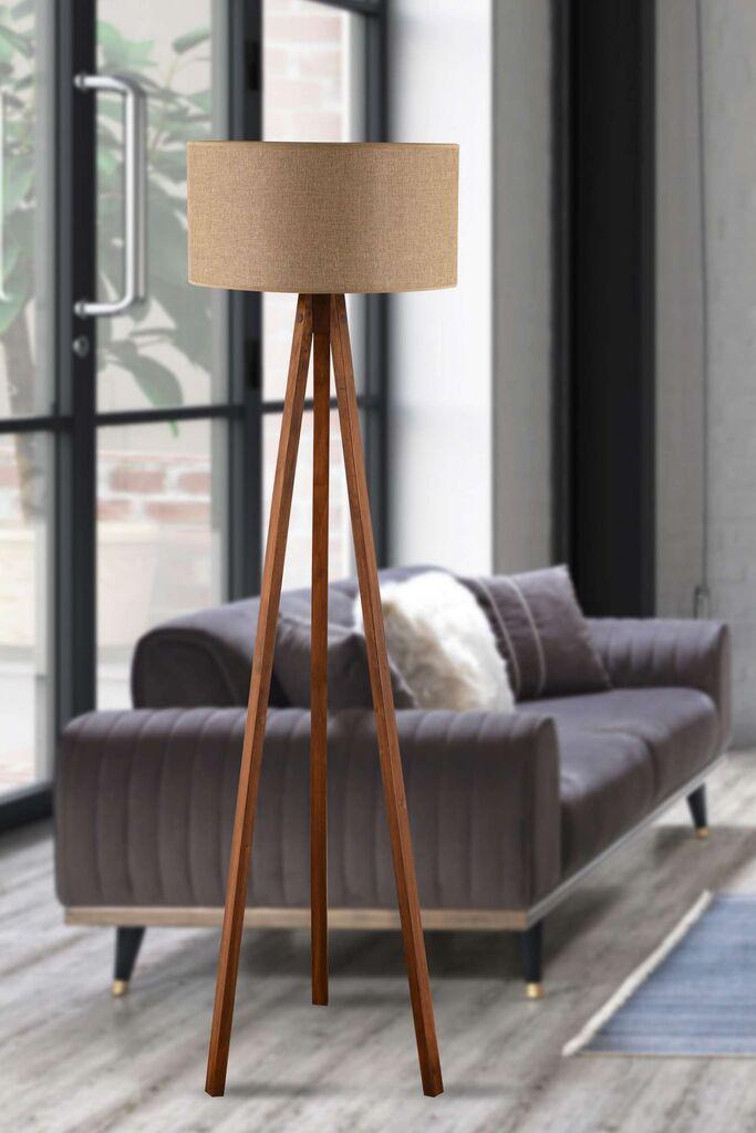 Opviq podna lampa 64910, 140 cm, smeđa