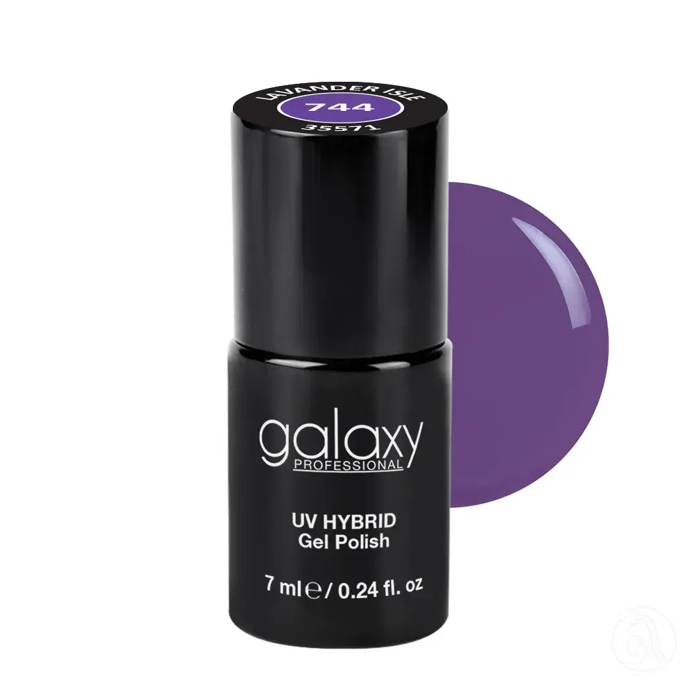Galaxy Professional Trajni Lak Za Nokte Uv/Led Hybrid 7Ml - Lavender Isle S744