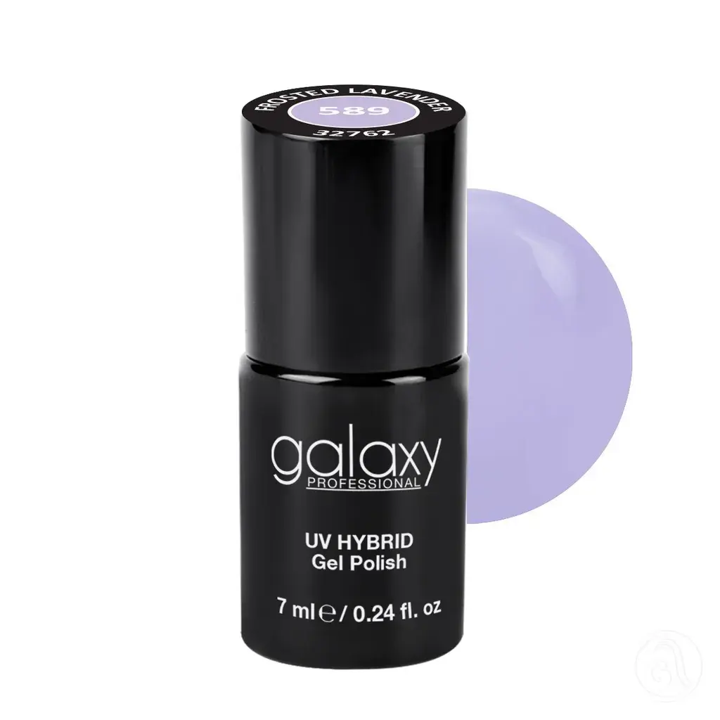 Galaxy Professional Trajni Lak Za Nokte Uv/Led Hybrid 7Ml - Frosted Lavender S589