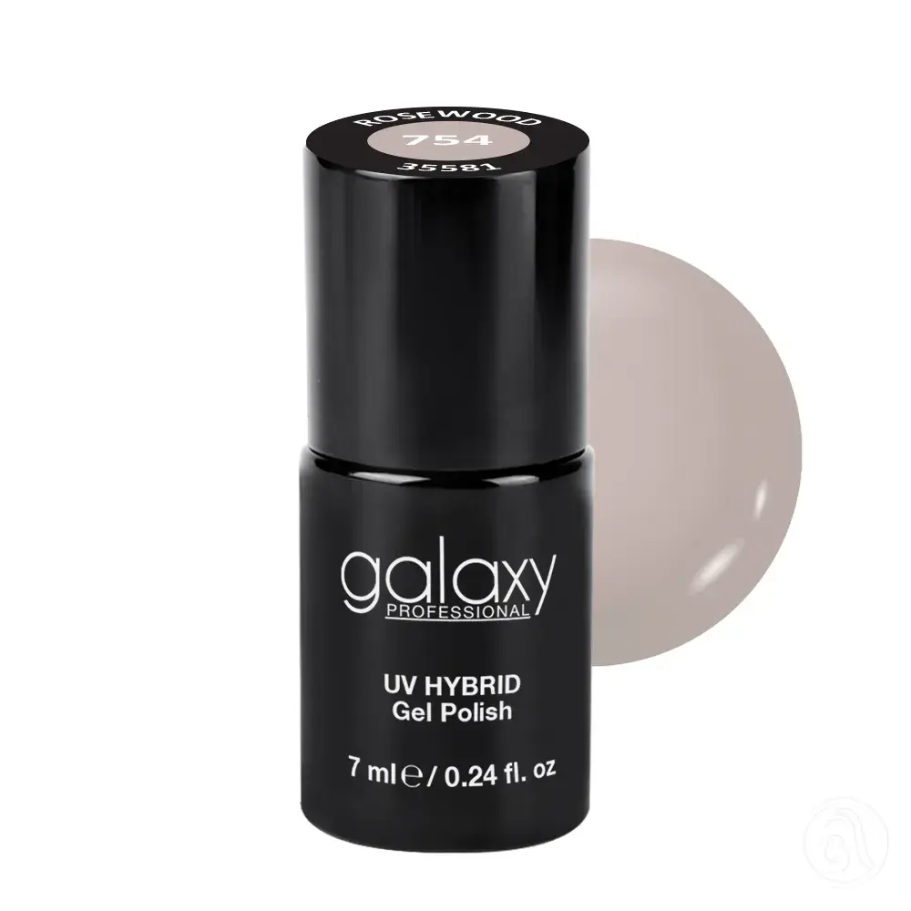 Galaxy Professional Trajni Lak Za Nokte Uv/Led Hybrid 7Ml - Rosewood S754