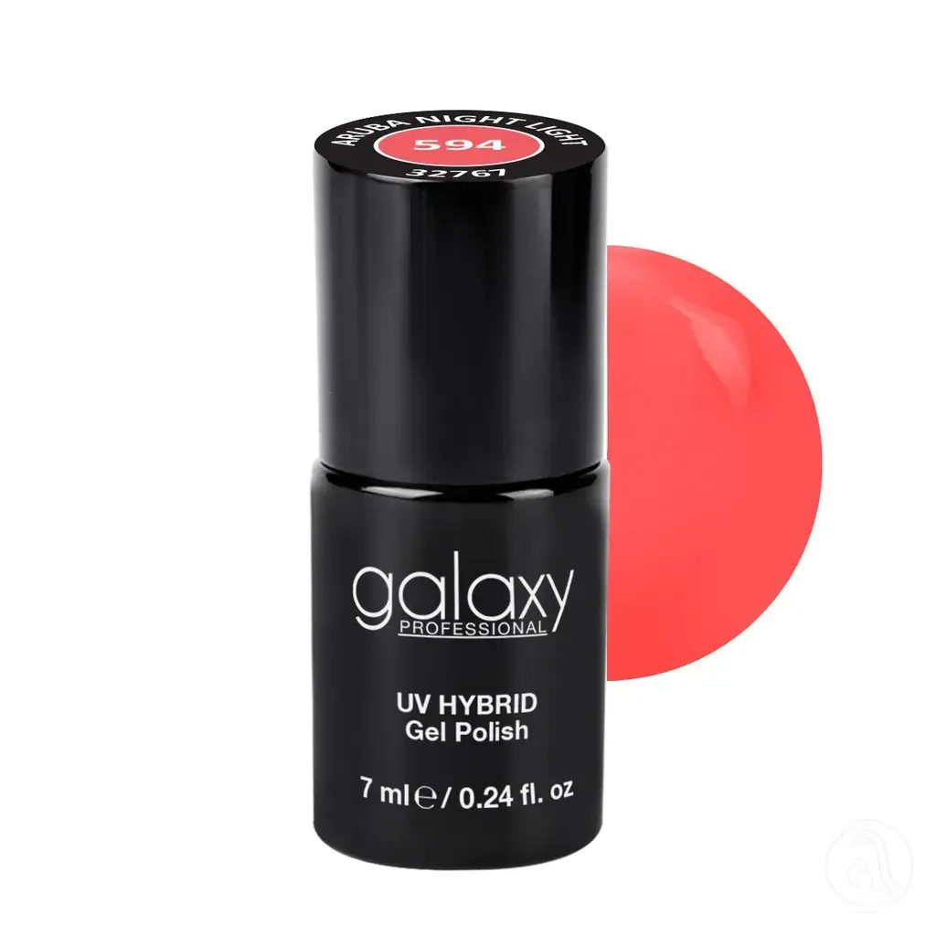 Galaxy Professional Trajni Lak Za Nokte Uv/Led Hybrid 7Ml - Aruba Night Light S594