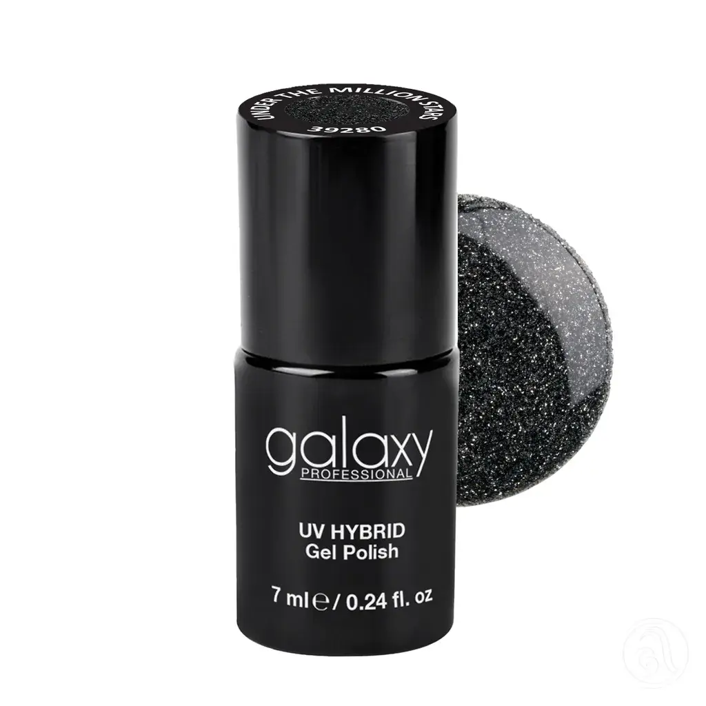 Galaxy Professional Trajni Lak Za Nokte Uv/Led Hybrid 7Ml - Under The Million Stars S793