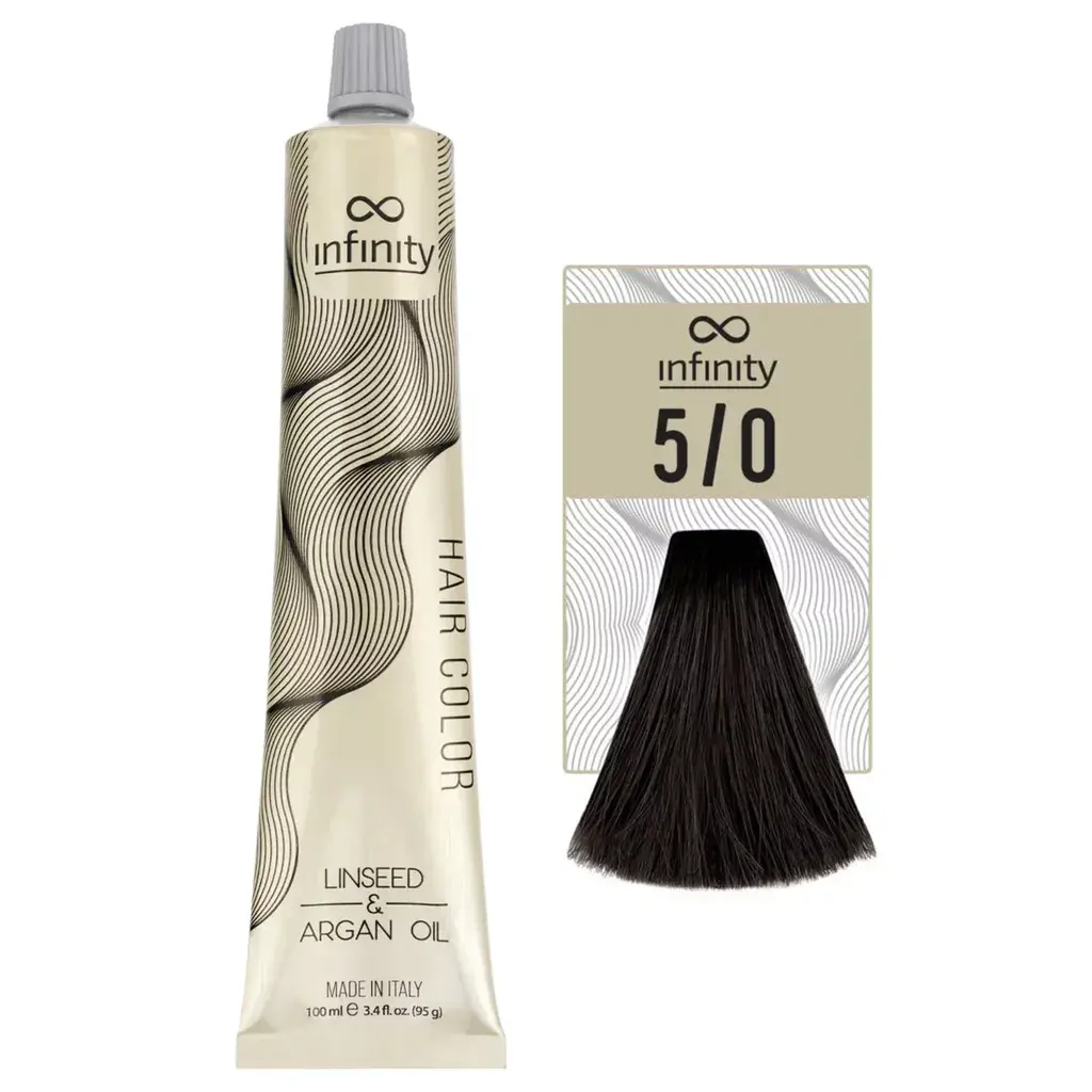 Infinity Farba Za Kosu  100Ml - Svetlobraon 5/0