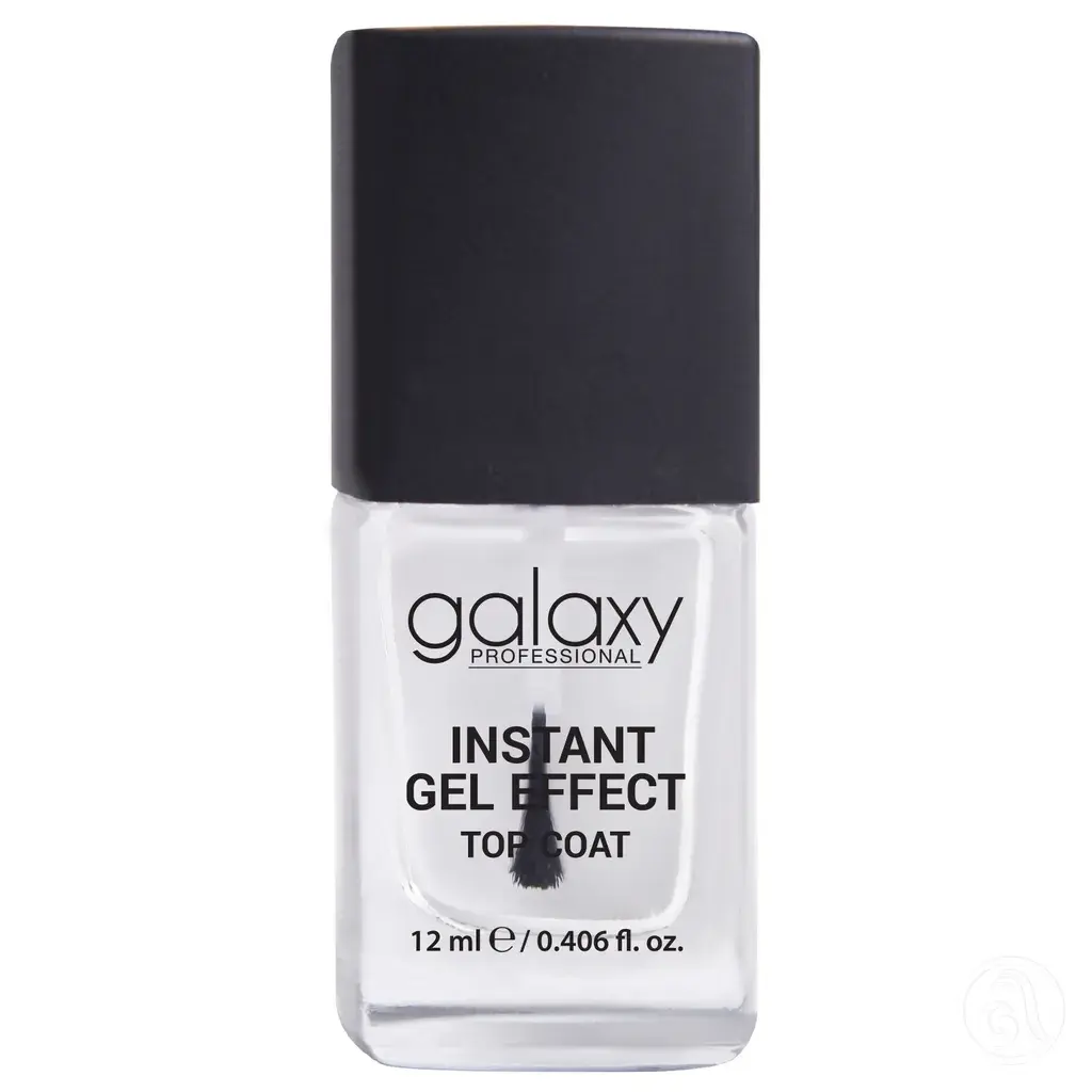 Galaxy Professional Završni Sjaj Za Lak Za Nokte Instant Gel Effect Top Coat 12Ml