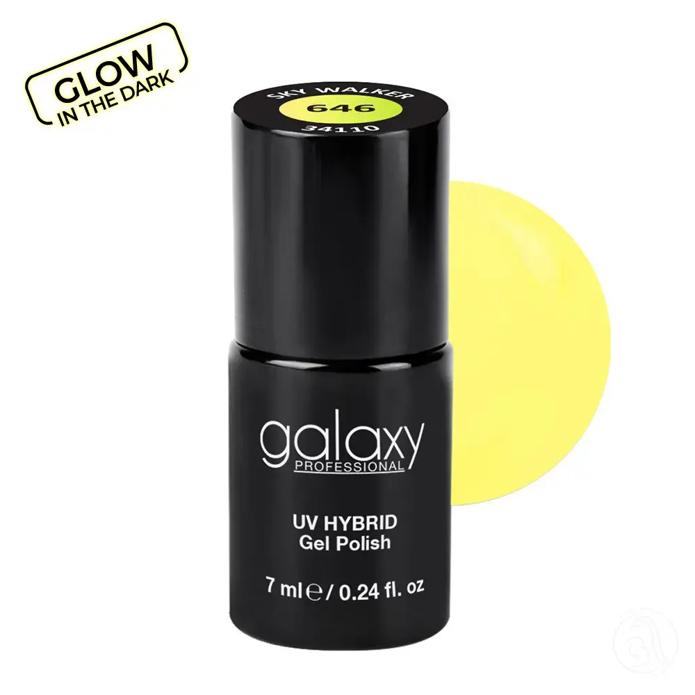 Galaxy Professional Trajni Lak Za Nokte Uv/Led Hybrid 7Ml - Sky Walker S646