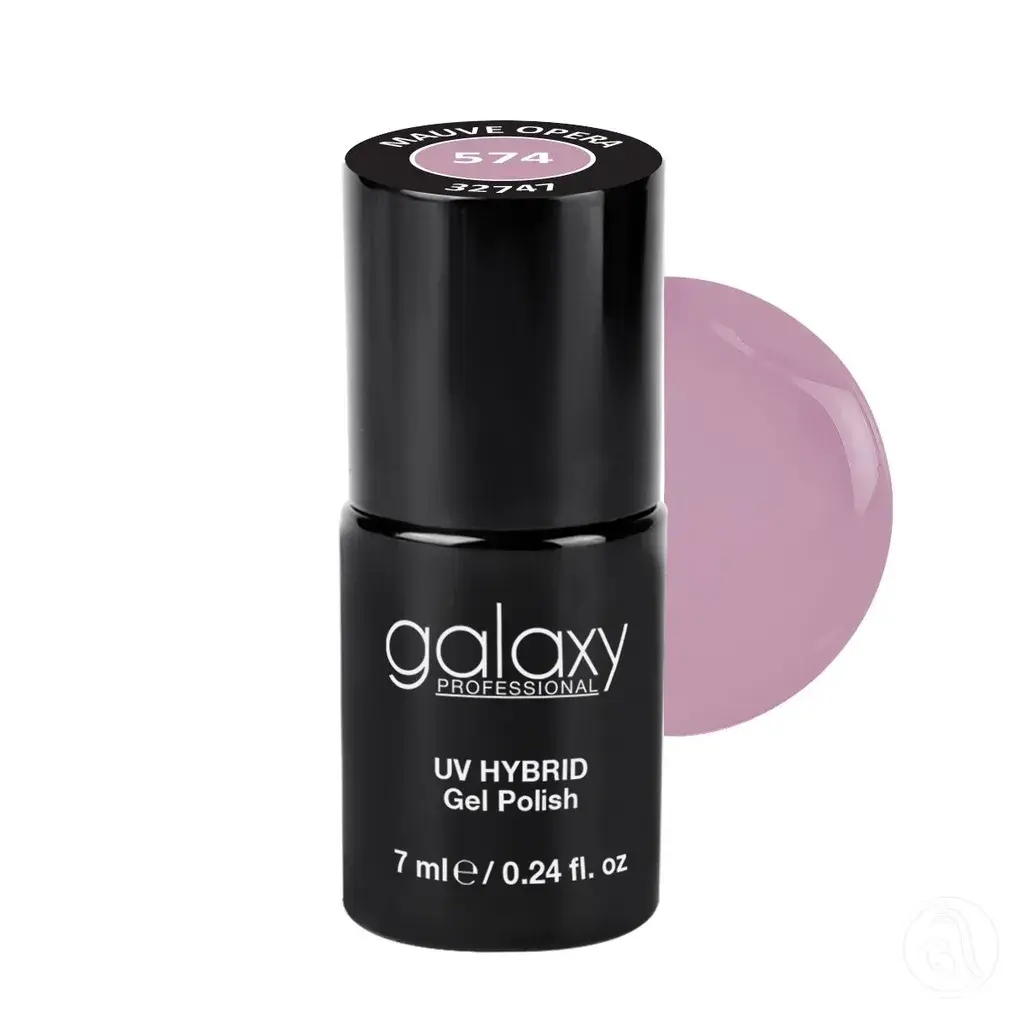 Galaxy Professional Trajni Lak Za Nokte Uv/Led Hybrid 7Ml - Mauve Opera S574