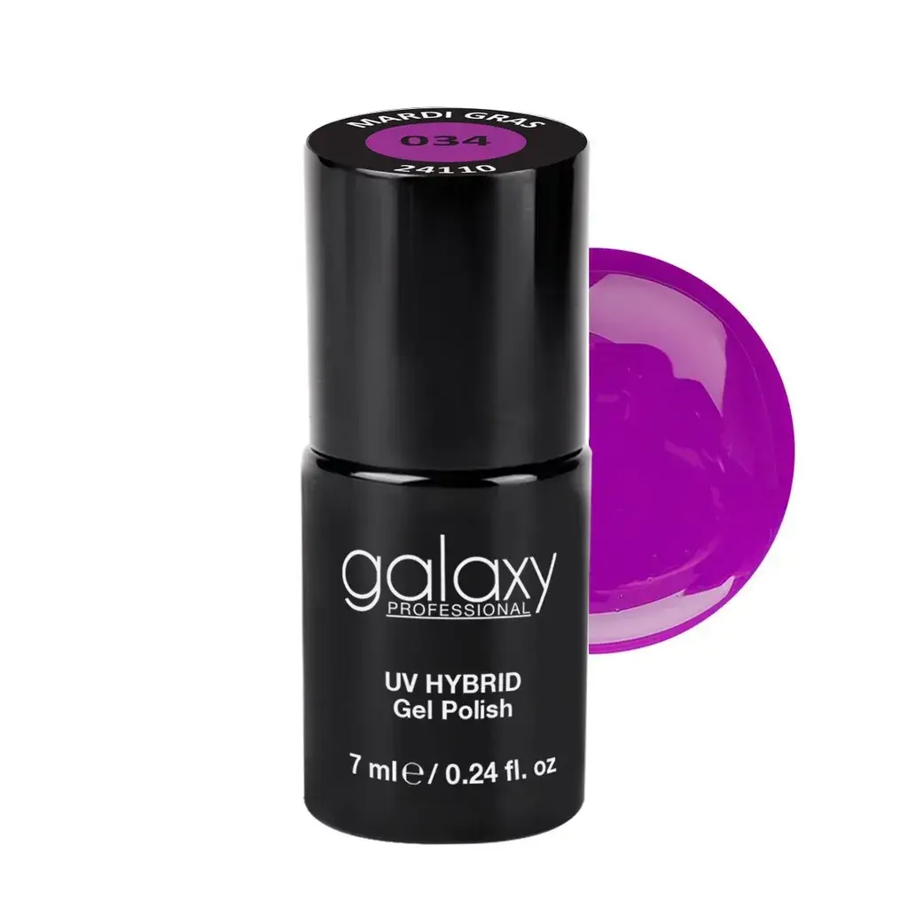 Galaxy Professional Uv Hybrid Mardi Gras 7Ml