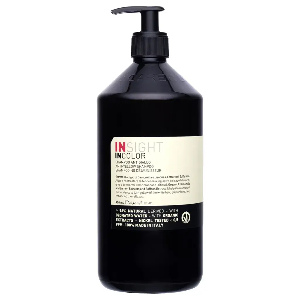 Insight Ljubičasti Šampon Protiv Žutih Tonova Na Kosi Bez Sulfata  Incolor Anti-Yellow - 900Ml