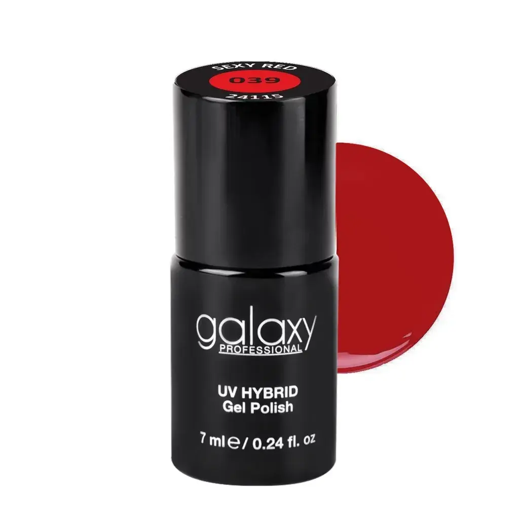 Galaxy Professional Uv Hybrid Sexy Red 7Ml