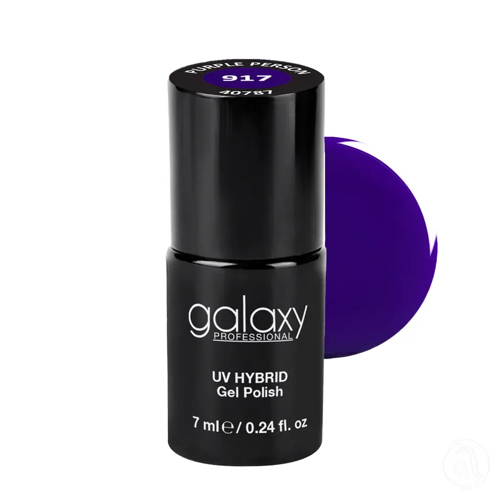 Galaxy Professional Trajni Lak Za Nokte Uv/Led Hybrid 7Ml - Purple Person S917