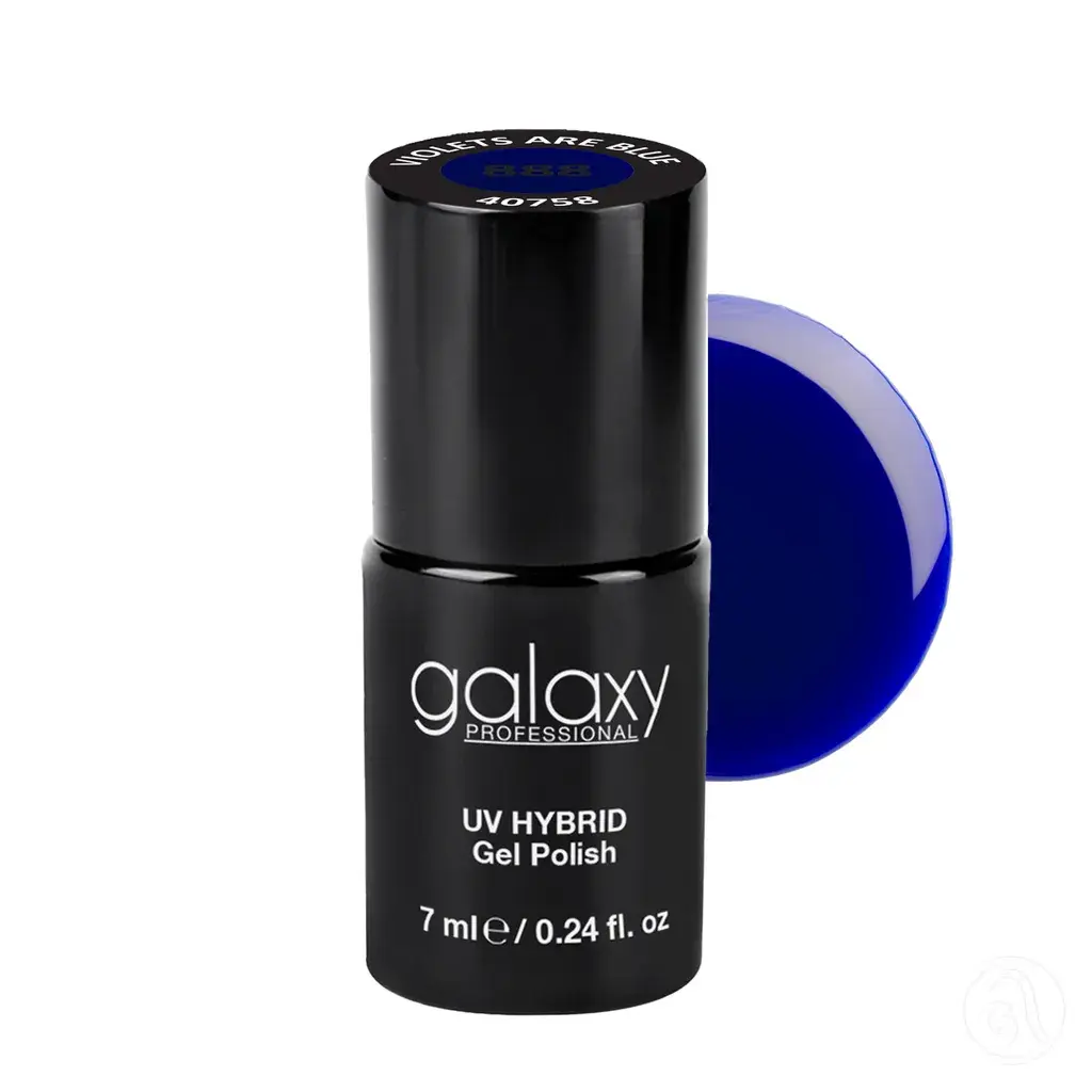 Galaxy Professional Trajni Lak Za Nokte Uv/Led Hybrid 7Ml - Violets Are Blue S888
