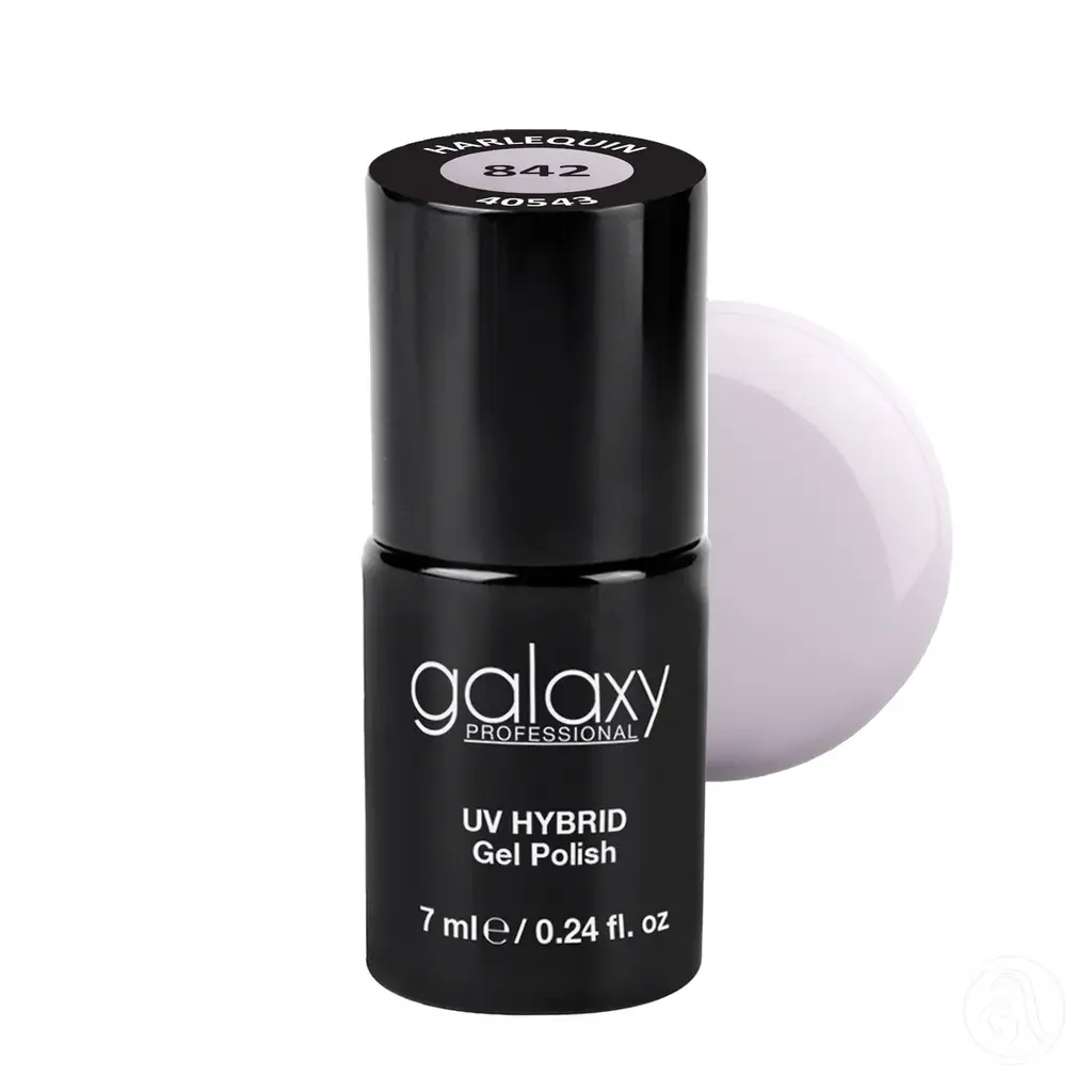 Galaxy Professional Trajni Lak Za Nokte Uv/Led Hybrid 7Ml - Harlequin S842