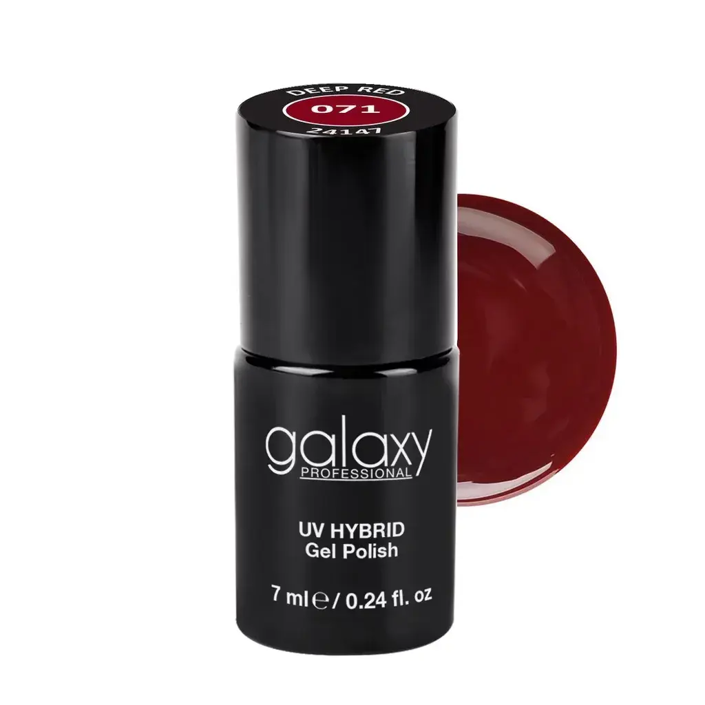 Galaxy Professional Uv Hybrid Deep Red 7Ml