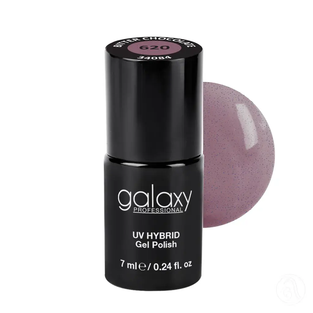 Galaxy Professional Trajni Lak Za Nokte Uv/Led Hybrid 7Ml - Bitter Chocolate S620