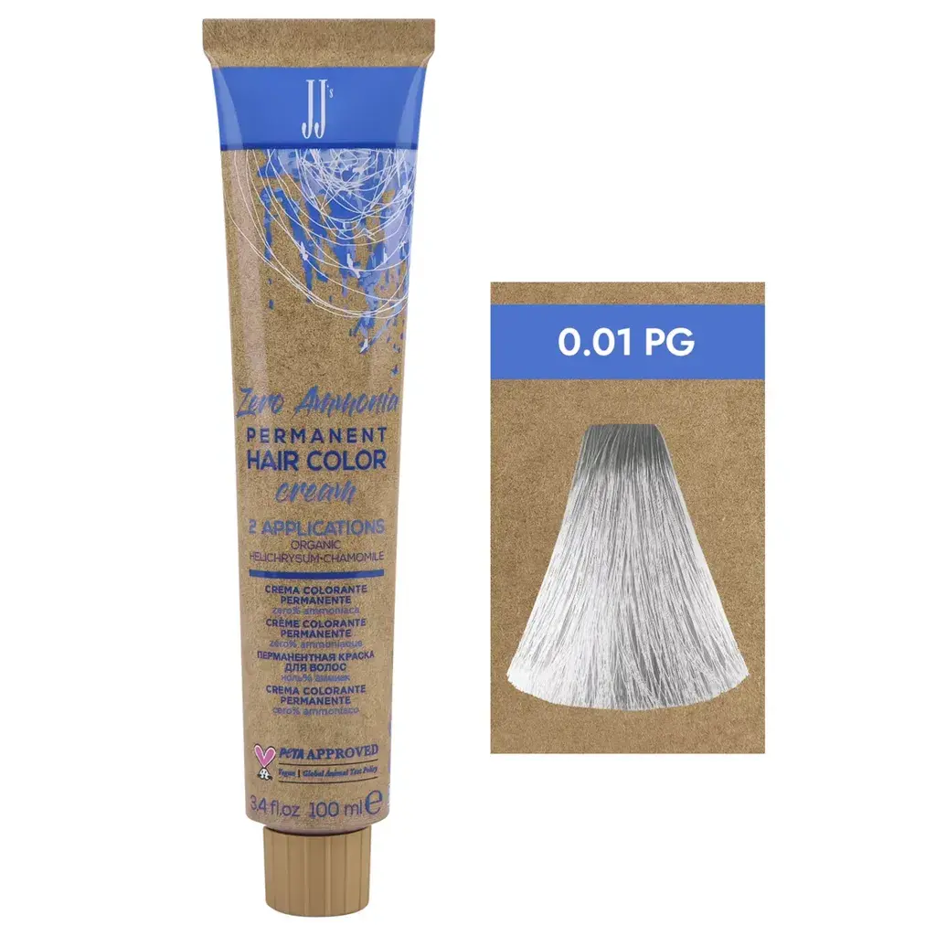 Jj Toner Za Kosu "S Zero Ammonia 100Ml - Pastel Grey 0.01 Pg