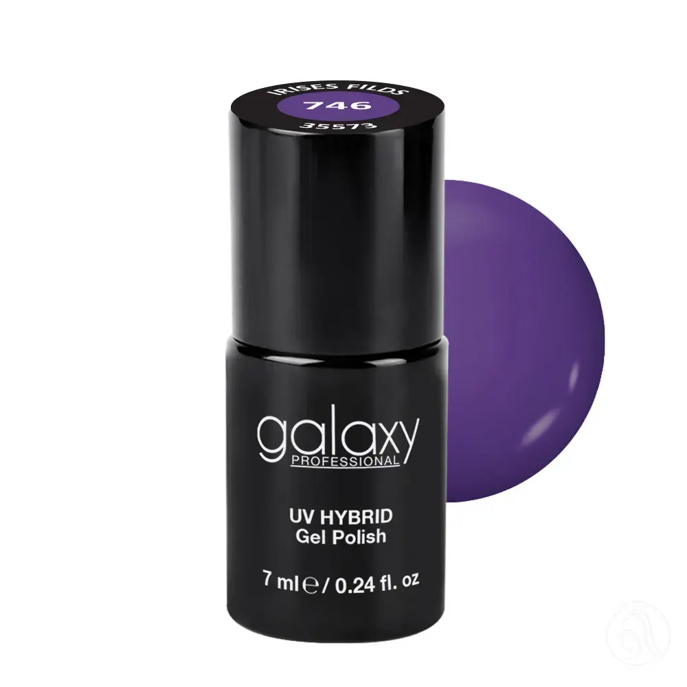 Galaxy Professional Trajni Lak Za Nokte Uv/Led Hybrid 7Ml - Irises Filds S746