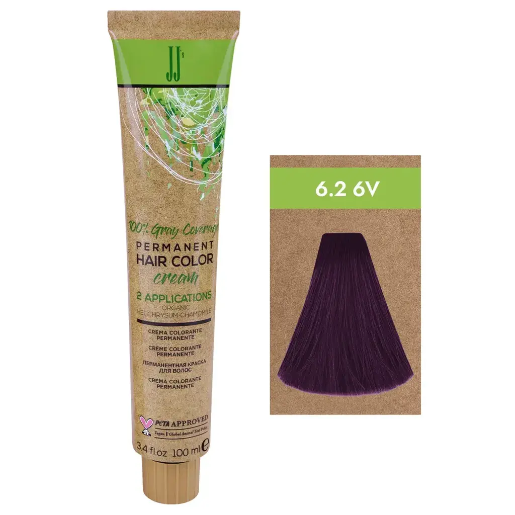 Jj Farba Za Kosu "S Gray Coverage 100Ml - 6.2-6V Ljubičasta Tamnoplava