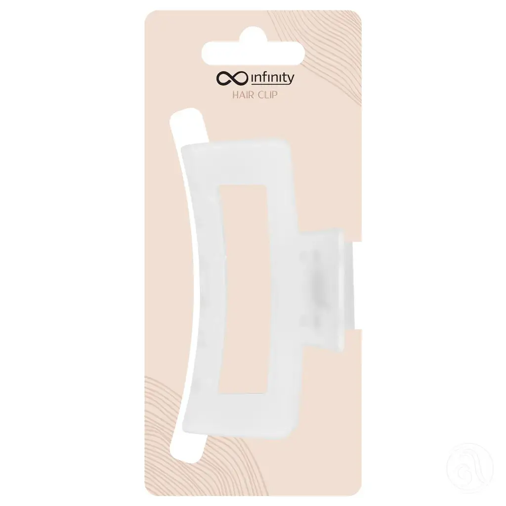 Infinity Šnala Za Kosu  Inf334 Transparentna Bela