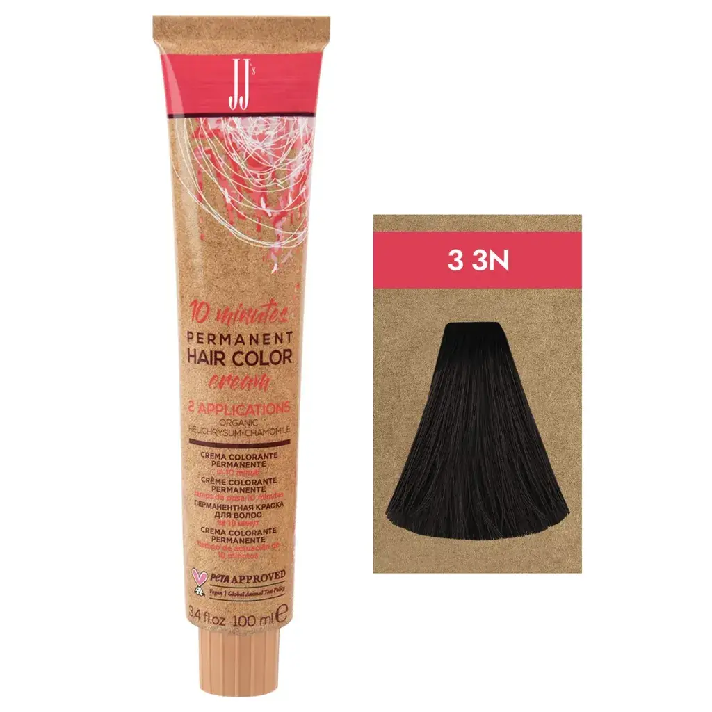 Jj Farba Za Kosu "S 10 Minutes 100Ml - Tamnobraon 3-3N