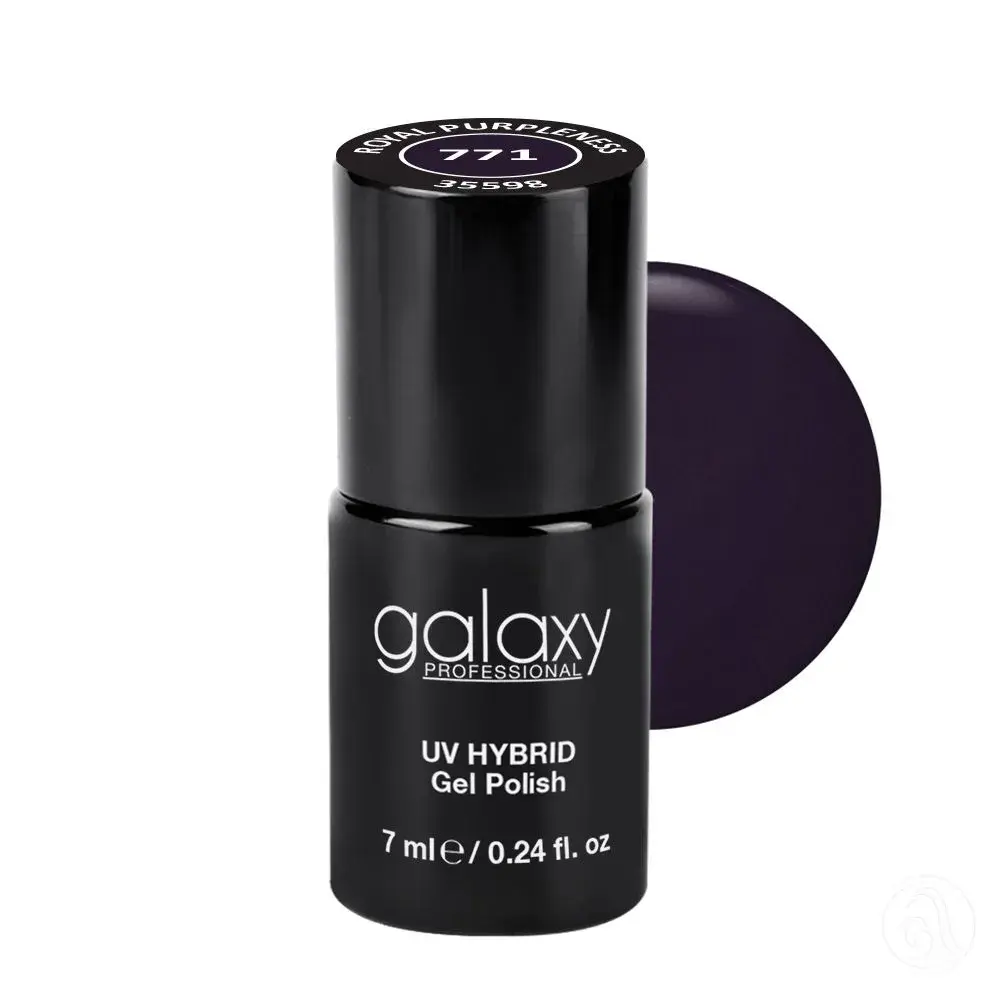 Galaxy Professional Trajni Lak Za Nokte Uv/Led Hybrid 7Ml - Royal Purpleness S771