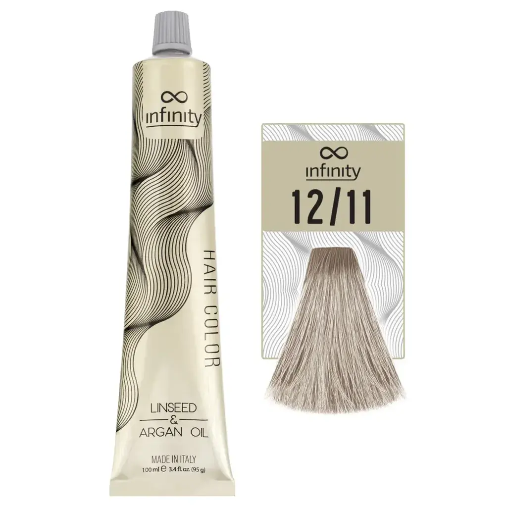 Infinity Farba Za Kosu  100Ml - Izrazita Svetla Pepeljastoplava 12/11