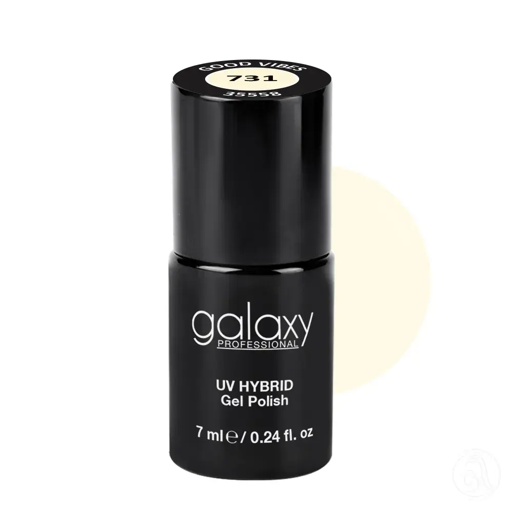 Galaxy Professional Trajni Lak Za Nokte Uv/Led Hybrid 7Ml - Good Vibes S731