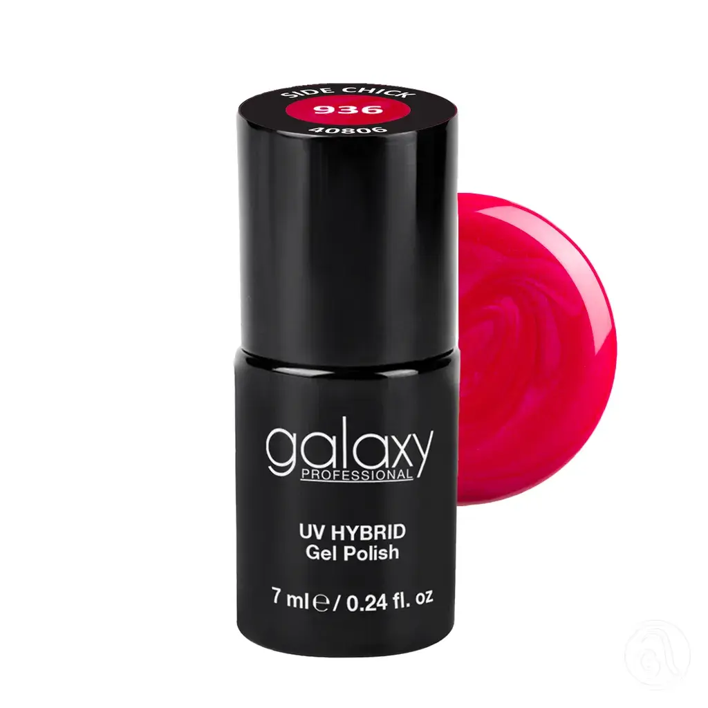 Galaxy Professional Trajni Lak Za Nokte Uv/Led Hybrid 7Ml - Side Chick S936