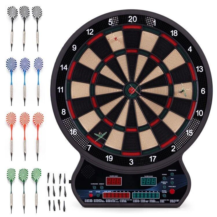 Multigarden elektronski pikado sa LCD ekranom, 27 igara, 42 cm