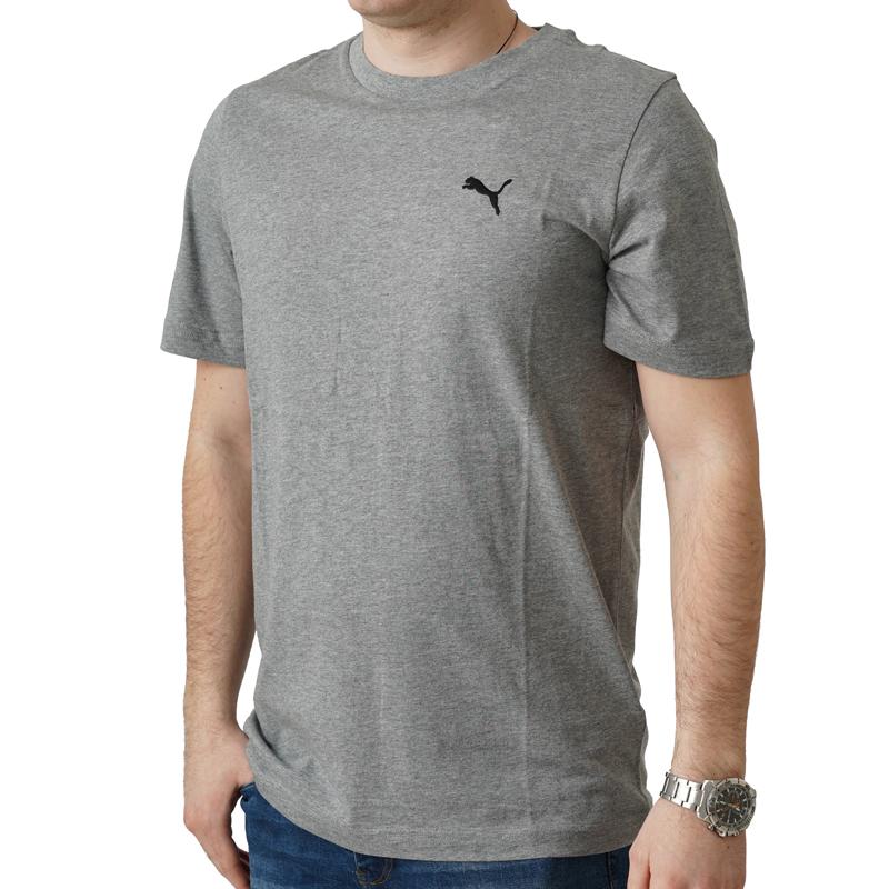 PUMA muška majica s malim logom Ess, siva
