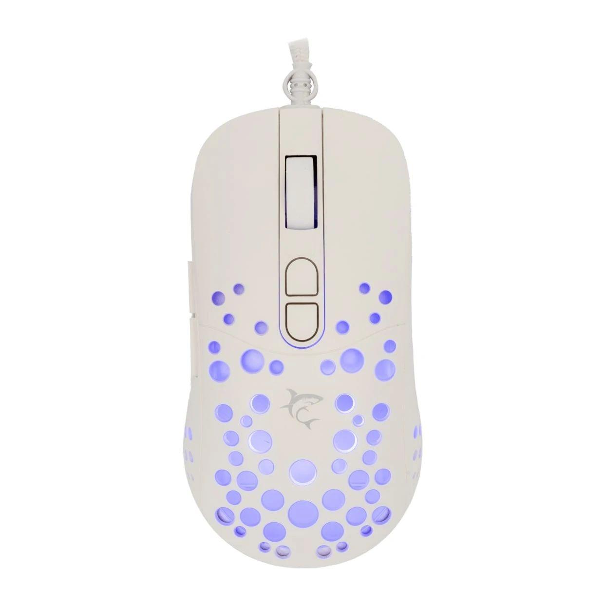 White Shark  Miš   Tristan GM 9004   White, Bijela