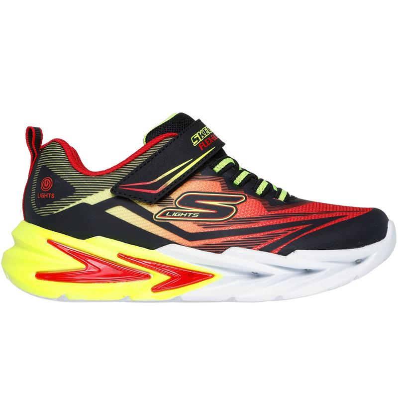SKECHERS patike za dječake Flex - Glow Ultra, crveno-crne