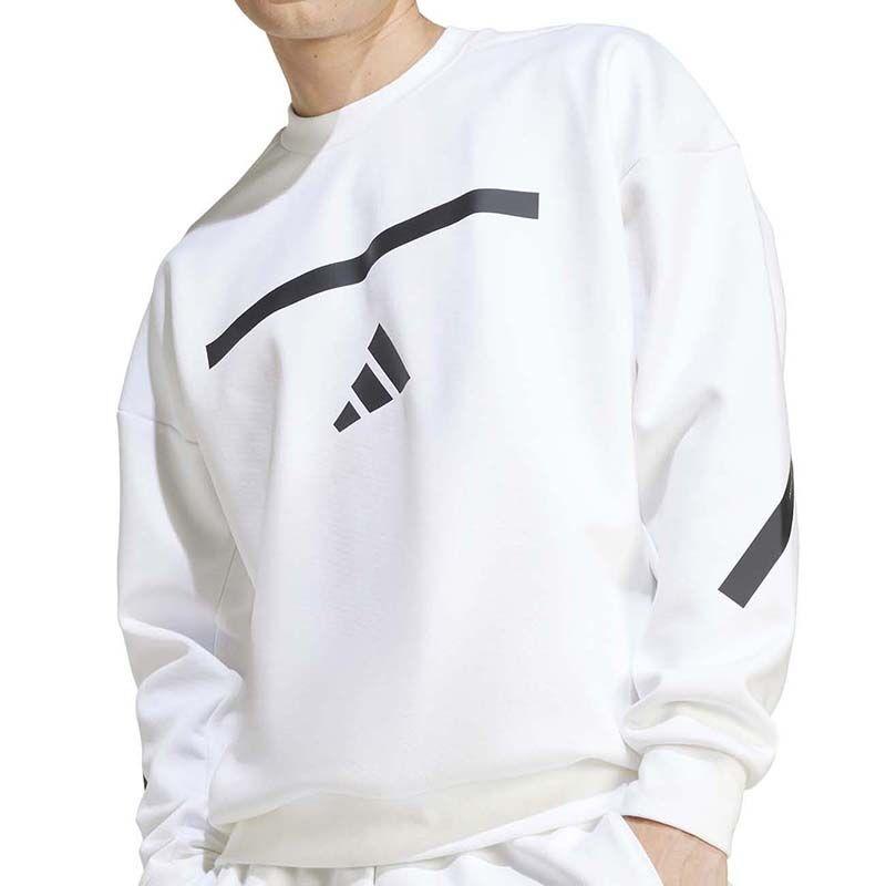 Adidas Muški duks ZNE, Bijeli