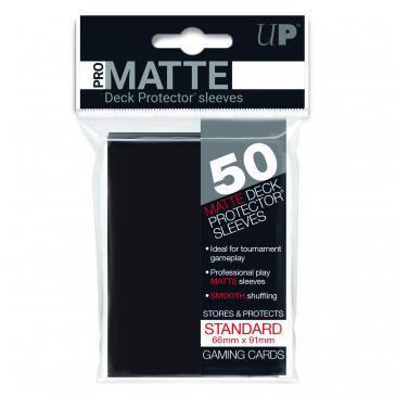Zvezdar S omotači za TCG kartice Ultra Pro, PRO-Matte, Zaštitni omotači, Crni, 6,6x9,1 cm, 50 komada