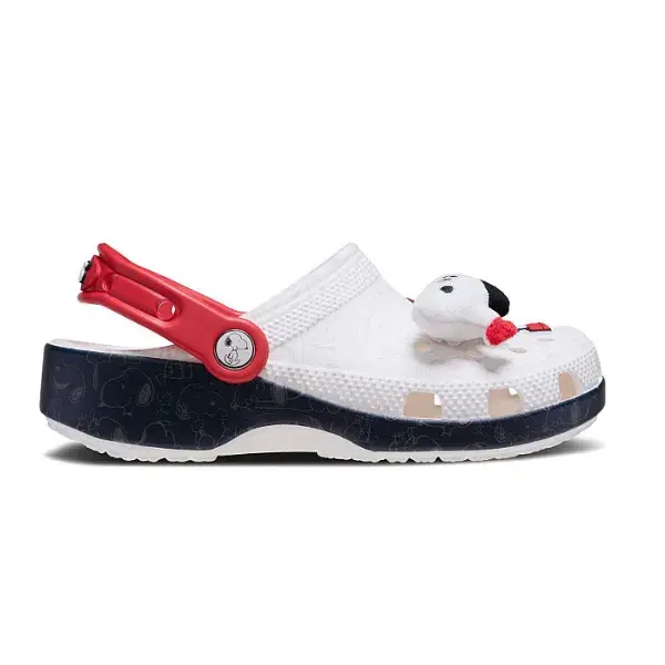 Crocs Sandale za dječake Superman Classic Clog, Bijele