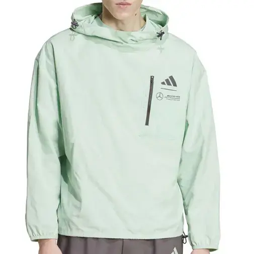 Adidas Muška jakna sa kapuljačom, Svijetlozelena