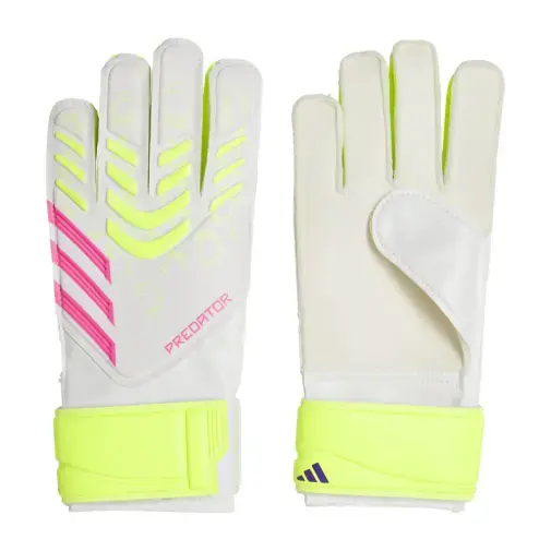 Adidas Golmanske rukavice za dječake GL TRN J, Bijele