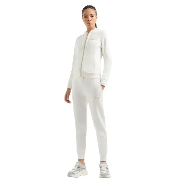 Emporio Armani Ženska komplet trenerka Train Tracksuit Ho Fz Ch Evolution, Bijela