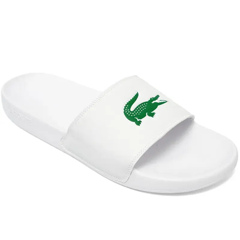 Lacoste Muške papuče Serve Slide, Bijele