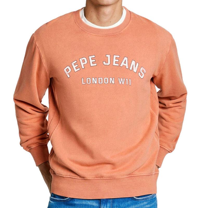 Pepe Jeans Muški duks Aldridge Crew, Narandžasti