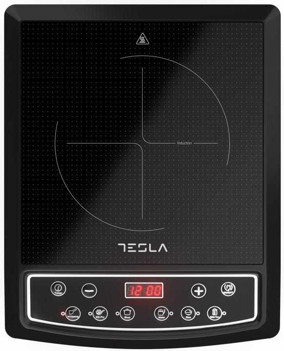 Tesla Ic200B Indukcioni Rešo, Touch Control, 6 Funkcija, Auto Switch Off, Tajmer, 1800W, Crna
