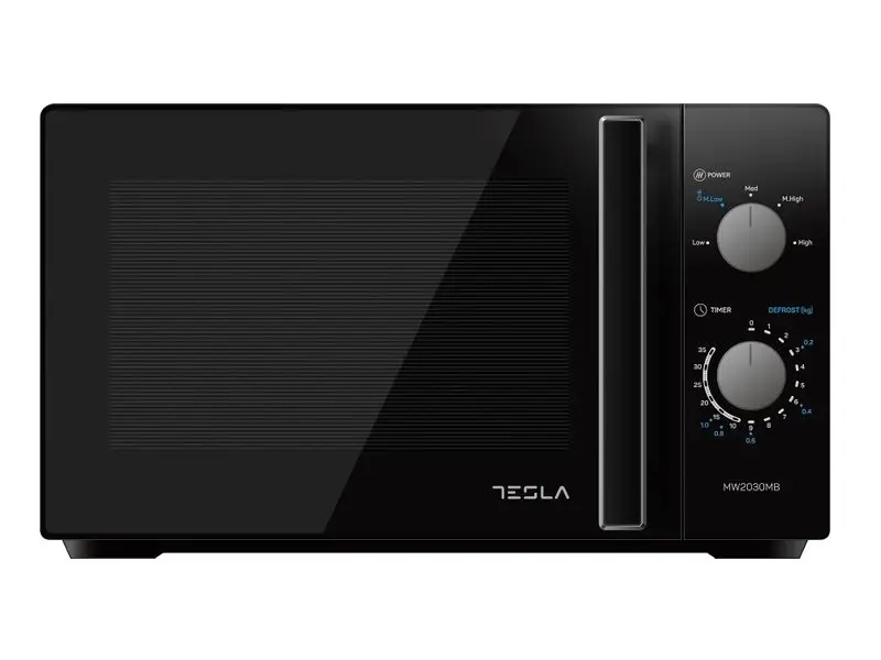 Tesla Mw2030Mb Mikrotalasna Pećnica, Mehaničke Komande, 20L, 700W, Tajmer, Crna