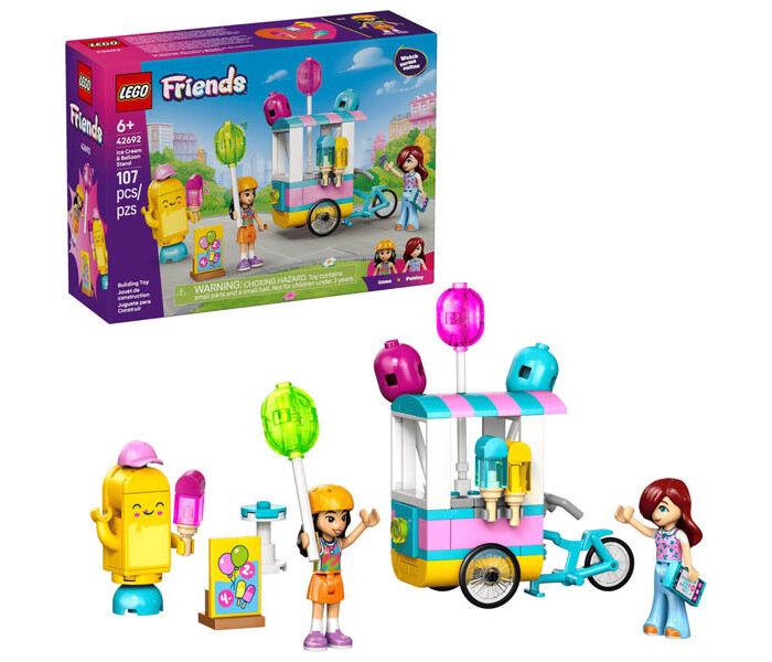 Lego kocke Ice Cream & Balloon Stand Friends