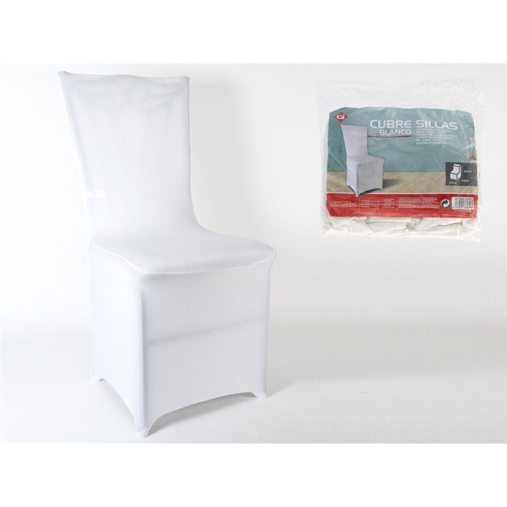 Pokrivač za stolicu 880893, Bijeli