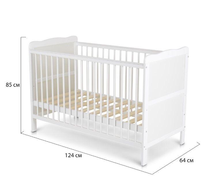 Cangaroo Krevetac za bebe Albero, Bijeli