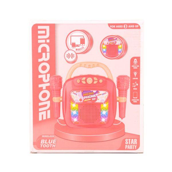 Dječiji Zvučnik sa svjetlom, snimanjem i zvukom, Narandžasti