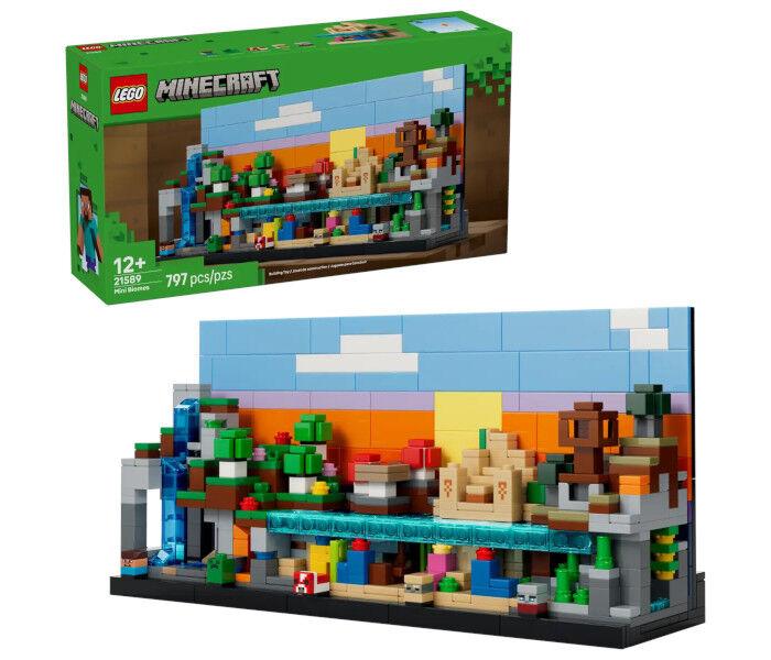 Lego kocke Mini Biomes Minecraft