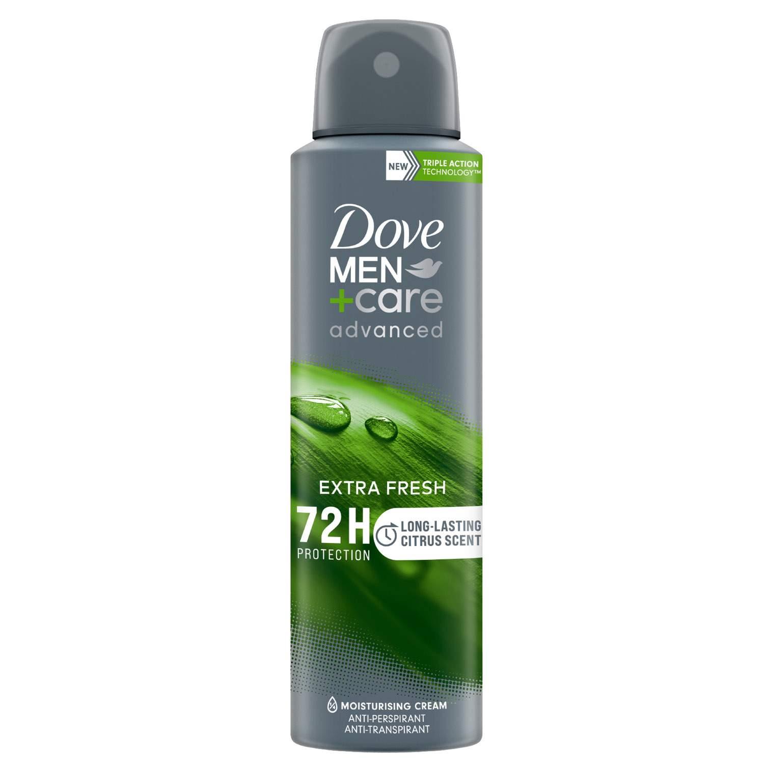 Dove Muški dezodorans Extra Fresh, 150ml