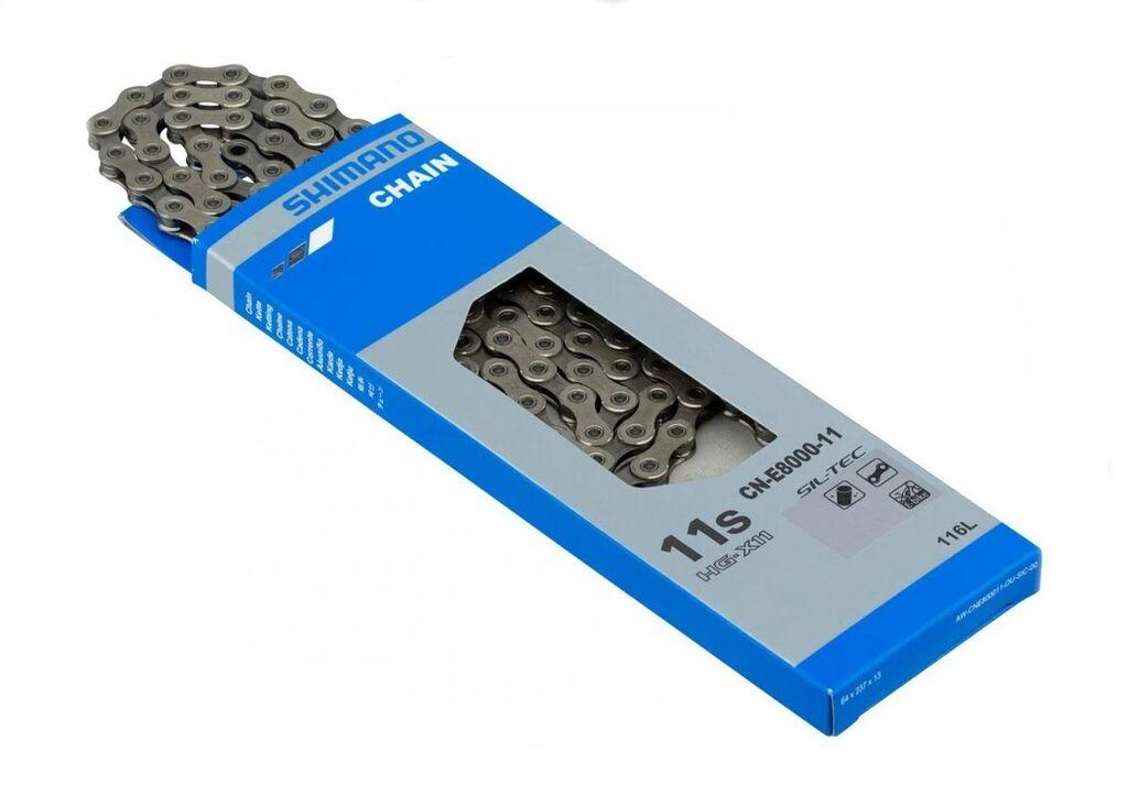 Shimano Lanac Cn-E8000 Hg 11 brzina Road/Mtb/E-Bike, Sa brzom spojnicom, 116/126/138 Karika - 116