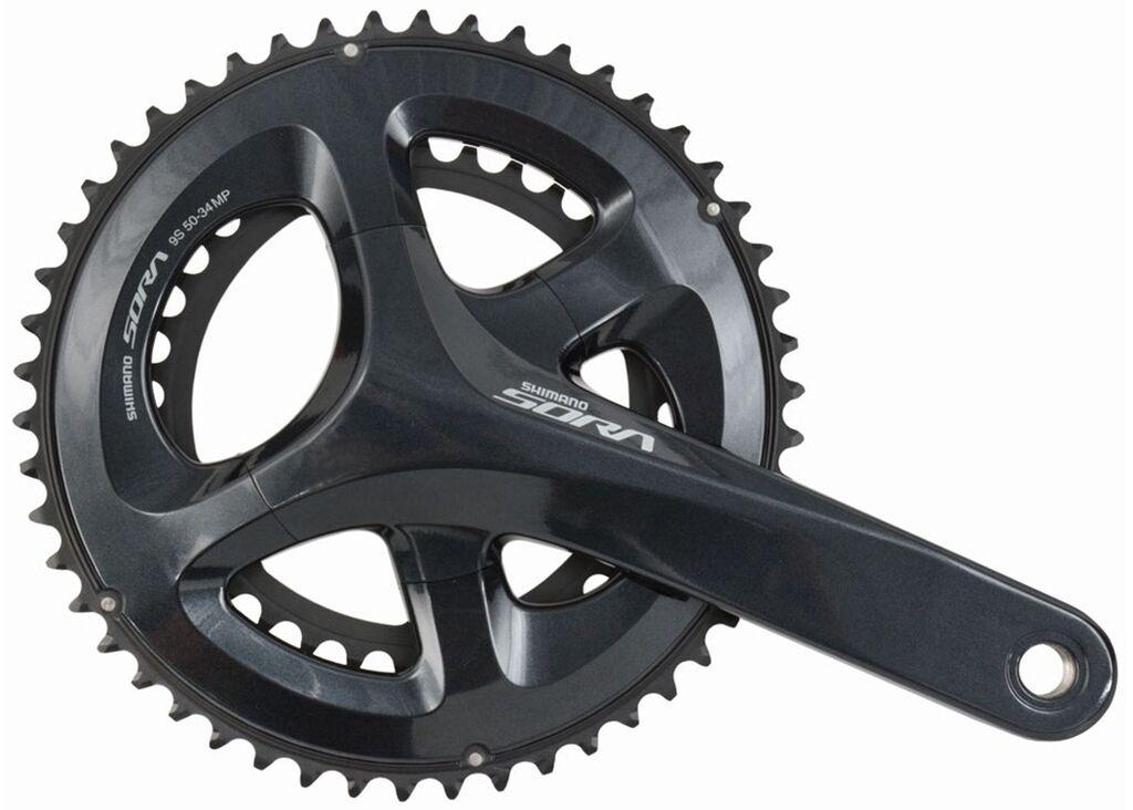 Shimano Pogon Sora Fc-R3000 50-34T 9 B 175mm, Crni