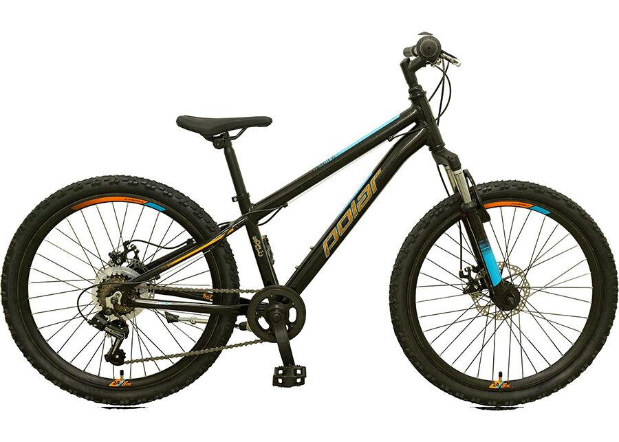 Polar Bicikl za djecu Sonic 24 Fs Disc Alu, Crni